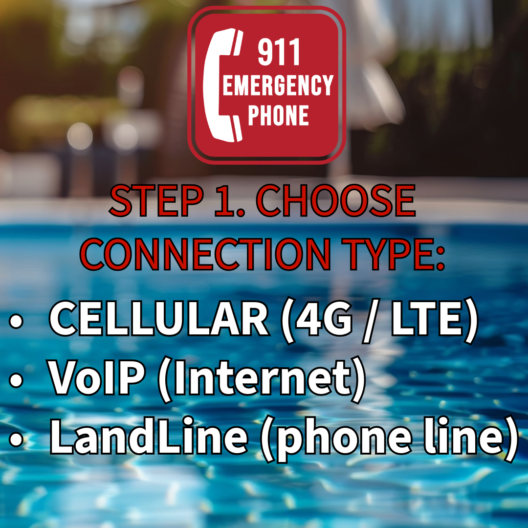 911 Pool Phone. Sign 911 VoIP Internet Emergency Phones – ePoolPhones