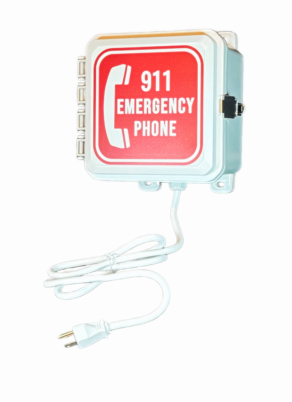 AAE911PH Outdoor Emergency 911 Cell Pool Phone System - One Button Auto Dial Direct Power